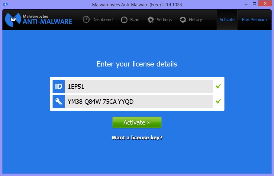 Malwarebytes anti malware premium 3.0 6 serial key free